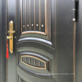 Best price top supplier new modern metal galvanized security steel door for villa